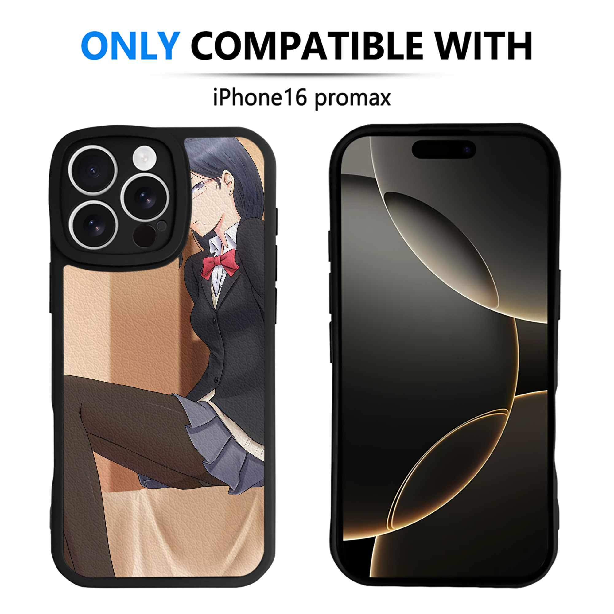 （画像用） ハイキュー!! Haikyu!! 【iPhone 16シリーズ対応】シリコンスマホケース（レザー調） 材質：シリコン